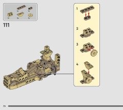 LEGO 76964 instructions page 70 – build guide