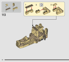 LEGO 76964 instructions page 72 – build guide