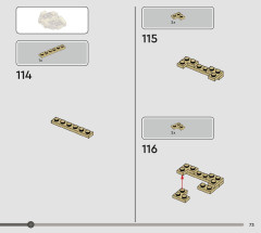 LEGO 76964 instructions page 73 – build guide