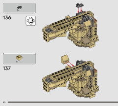 LEGO 76964 instructions page 82 – build guide