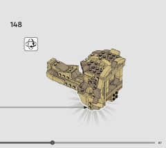 LEGO 76964 instructions page 87 – build guide