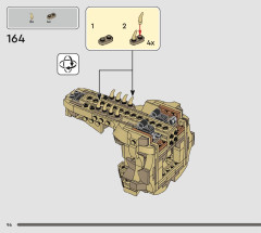 LEGO 76964 instructions page 96 – build guide