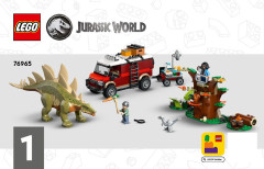 LEGO 76965 instructions page 1 – build guide