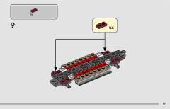 LEGO 76965 instructions page 17 – build guide