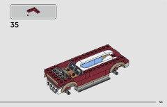 LEGO 76965 instructions page 43 – build guide