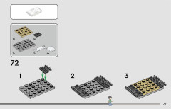 LEGO 76965 instructions page 77 – build guide