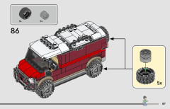 LEGO 76965 instructions page 87 – build guide