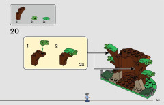 LEGO 76965 instructions page 43 – build guide