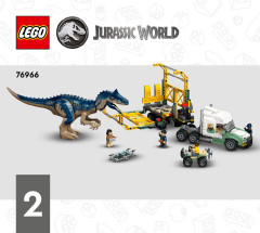 LEGO 76966 instructions page 1 – build guide