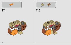 LEGO 76967 instructions page 70 – build guide