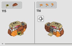 LEGO 76967 instructions page 72 – build guide