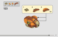 LEGO 76967 instructions page 77 – build guide