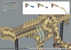 LEGO 76968 instructions page 101 – build guide