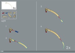 LEGO 76968 instructions page 104 – build guide