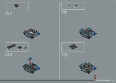 LEGO 76968 instructions page 107 – build guide