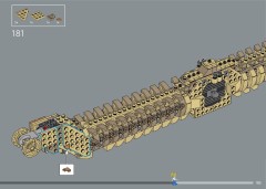 LEGO 76968 instructions page 185 – build guide