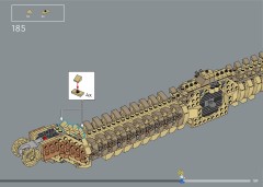 LEGO 76968 instructions page 189 – build guide