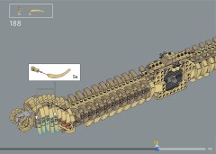 LEGO 76968 instructions page 193 – build guide