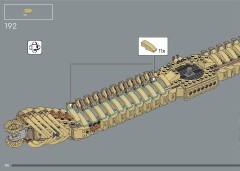 LEGO 76968 instructions page 198 – build guide