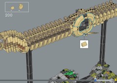 LEGO 76968 instructions page 203 – build guide