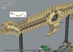 LEGO 76968 instructions page 218 – build guide