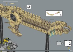 LEGO 76968 instructions page 219 – build guide