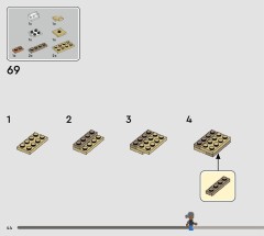 LEGO 76969 instructions page 44 – build guide