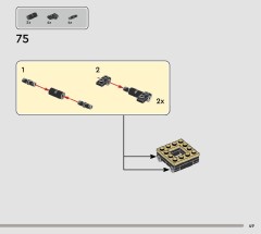 LEGO 76969 instructions page 49 – build guide