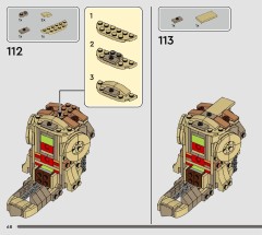 LEGO 76969 instructions page 68 – build guide