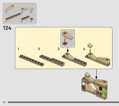 LEGO 76969 instructions page 72 – build guide