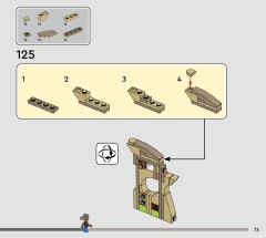 LEGO 76969 instructions page 73 – build guide