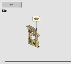 LEGO 76969 instructions page 74 – build guide