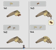 LEGO 76969 instructions page 79 – build guide