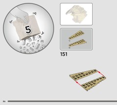 LEGO 76969 instructions page 86 – build guide