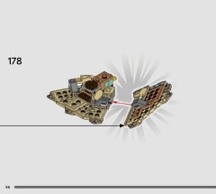 LEGO 76969 instructions page 98 – build guide