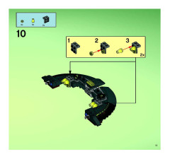 LEGO 7697 instructions page 11 – build guide