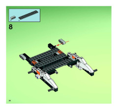 LEGO 7697 instructions page 26 – build guide