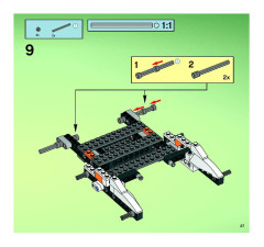 LEGO 7697 instructions page 27 – build guide