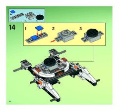 LEGO 7697 instructions page 32 – build guide