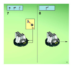 LEGO 7697 instructions page 35 – build guide