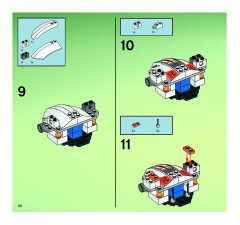 LEGO 7697 instructions page 40 – build guide