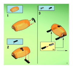 LEGO 7697 instructions page 41 – build guide