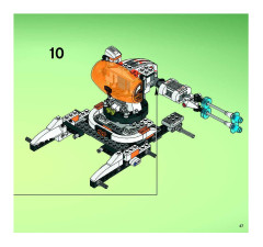LEGO 7697 instructions page 47 – build guide