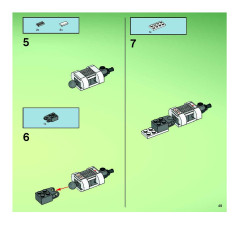 LEGO 7697 instructions page 49 – build guide