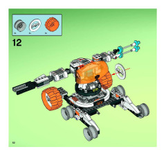 LEGO 7697 instructions page 52 – build guide