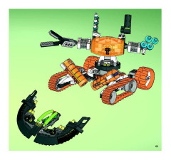 LEGO 7697 instructions page 63 – build guide