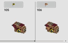 LEGO 76970 instructions page 61 – build guide