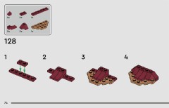 LEGO 76970 instructions page 74 – build guide