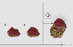 LEGO 76970 instructions page 75 – build guide