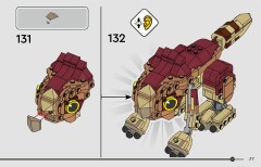 LEGO 76970 instructions page 77 – build guide
